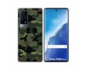 Funda Gel Tpu para Vivo X60 Pro 5G diseño Camuflaje Dibujos