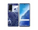 Funda Gel Tpu para Vivo X60 Pro 5G diseño Circuito Dibujos