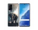 Funda Gel Tpu para Vivo X60 Pro 5G diseño Elefante Dibujos