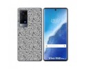 Funda Gel Tpu para Vivo X60 Pro 5G diseño Letras Dibujos