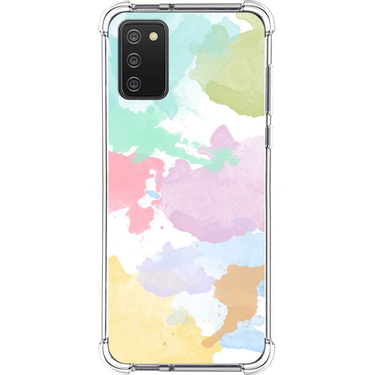 Funda Silicona Antigolpes para Samsung Galaxy A02s diseño Acuarela 11 Dibujos