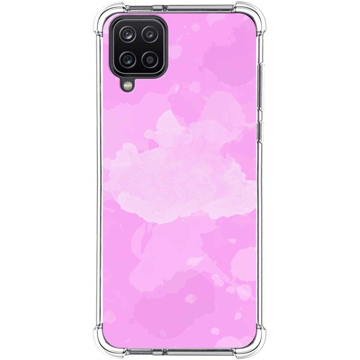Funda Silicona Antigolpes para Samsung Galaxy A12 / M12 diseño Acuarela 04 Dibujos