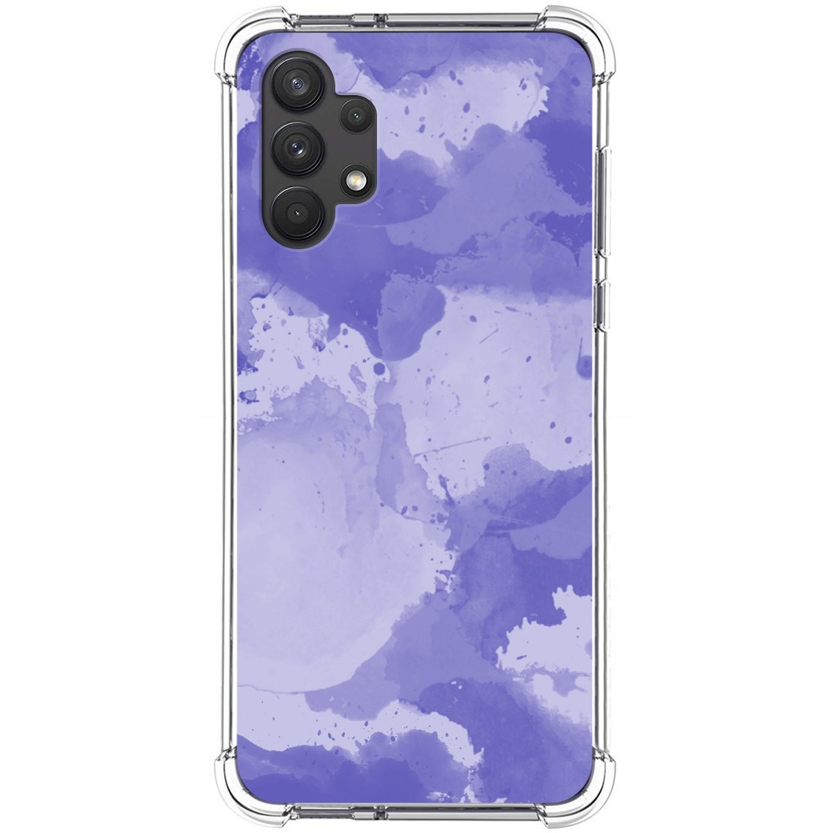 Funda Silicona Antigolpes para Samsung Galaxy A32 4G diseño Acuarela 01 Dibujos