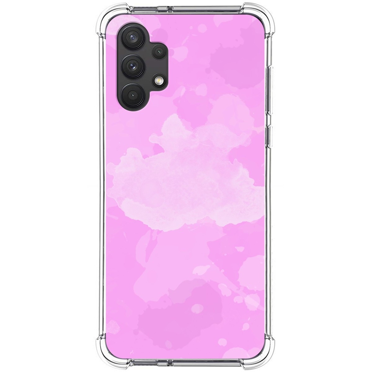 Funda Silicona Antigolpes para Samsung Galaxy A32 4G diseño Acuarela 04 Dibujos