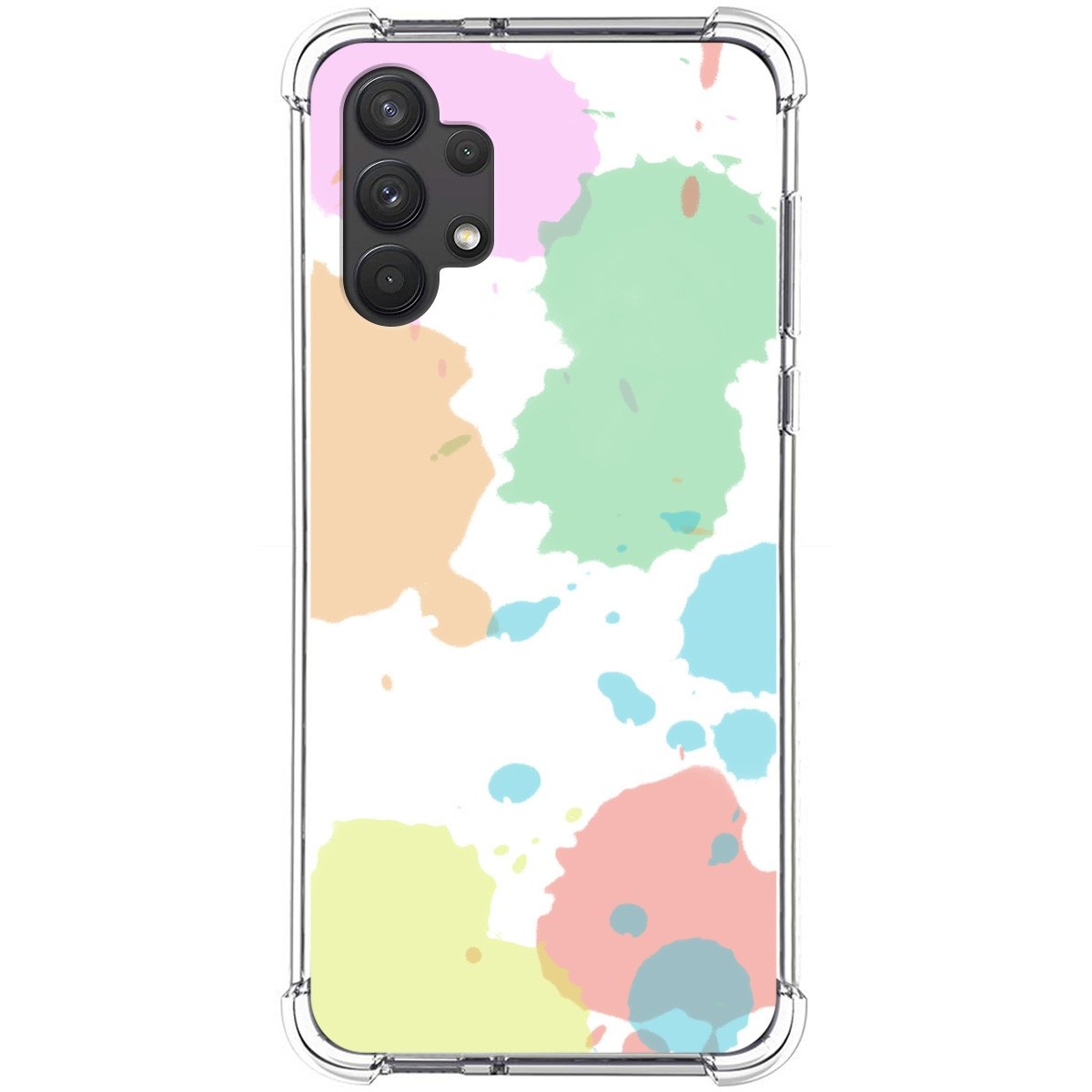 Funda Silicona Antigolpes para Samsung Galaxy A32 4G diseño Acuarela 05 Dibujos