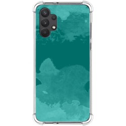 Funda Silicona Antigolpes para Samsung Galaxy A32 4G diseño Acuarela 06 Dibujos