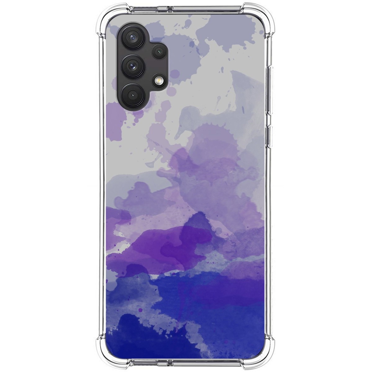 Funda Silicona Antigolpes para Samsung Galaxy A32 4G diseño Acuarela 09 Dibujos