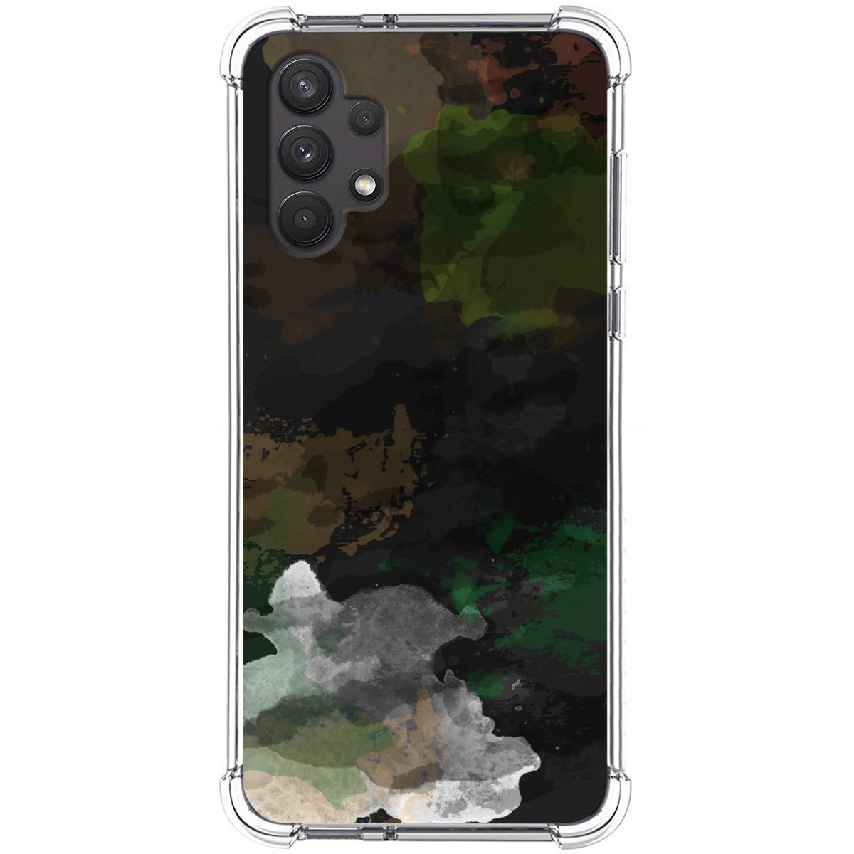 Funda Silicona Antigolpes para Samsung Galaxy A32 4G diseño Acuarela 12 Dibujos