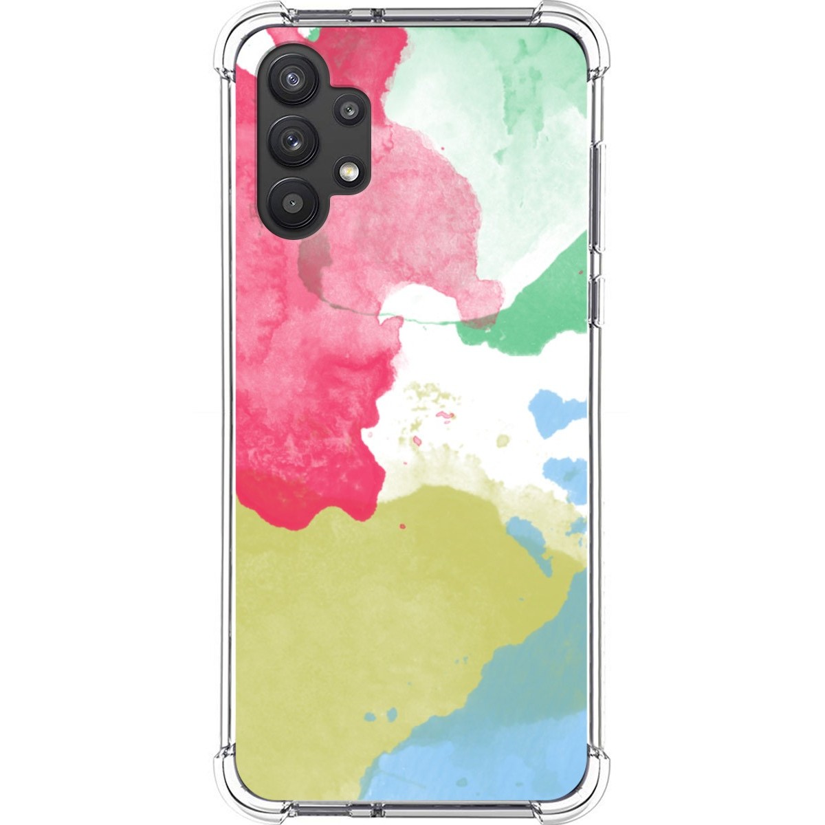 Funda Silicona Antigolpes para Samsung Galaxy A32 5G diseño Acuarela 02 Dibujos