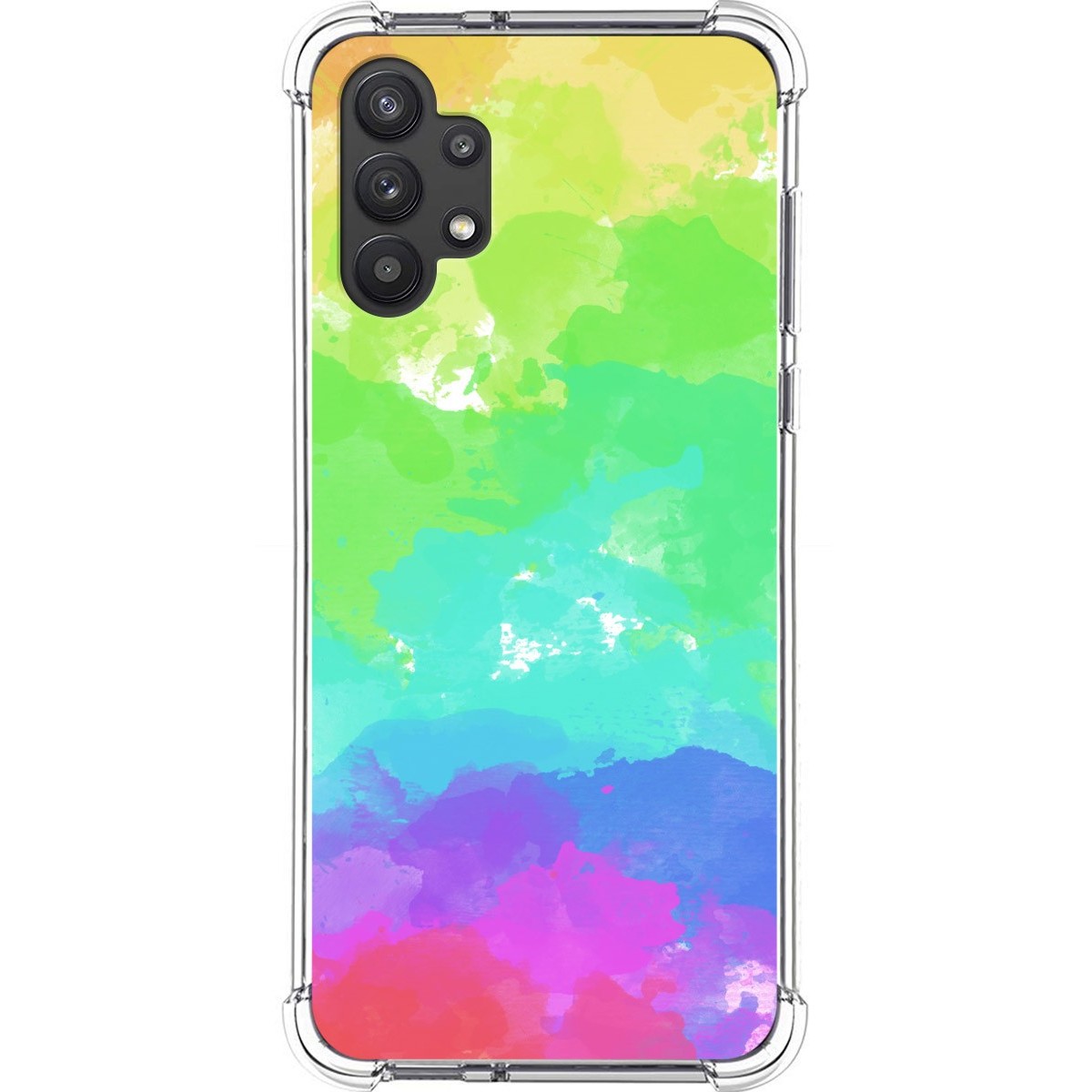 Funda Silicona Antigolpes para Samsung Galaxy A32 5G diseño Acuarela 03 Dibujos