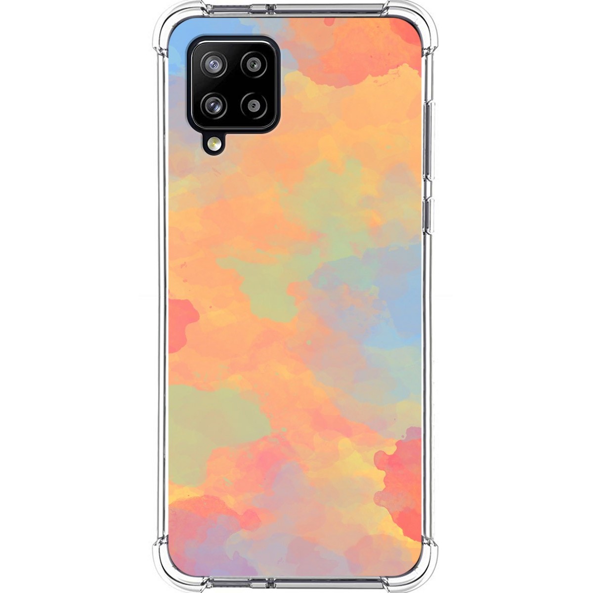 Funda Silicona Antigolpes para Samsung Galaxy A42 5G diseño Acuarela 08 Dibujos