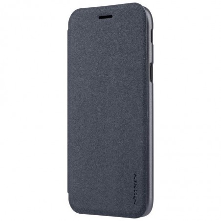 Funda Flip Negra Nillkin Modelo Sparkle para Samsung Galaxy J7 (2017)