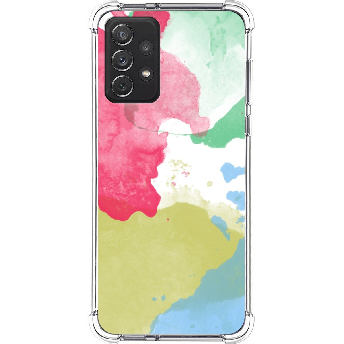 Funda Silicona Antigolpes para Samsung Galaxy A72 diseño Acuarela 02 Dibujos