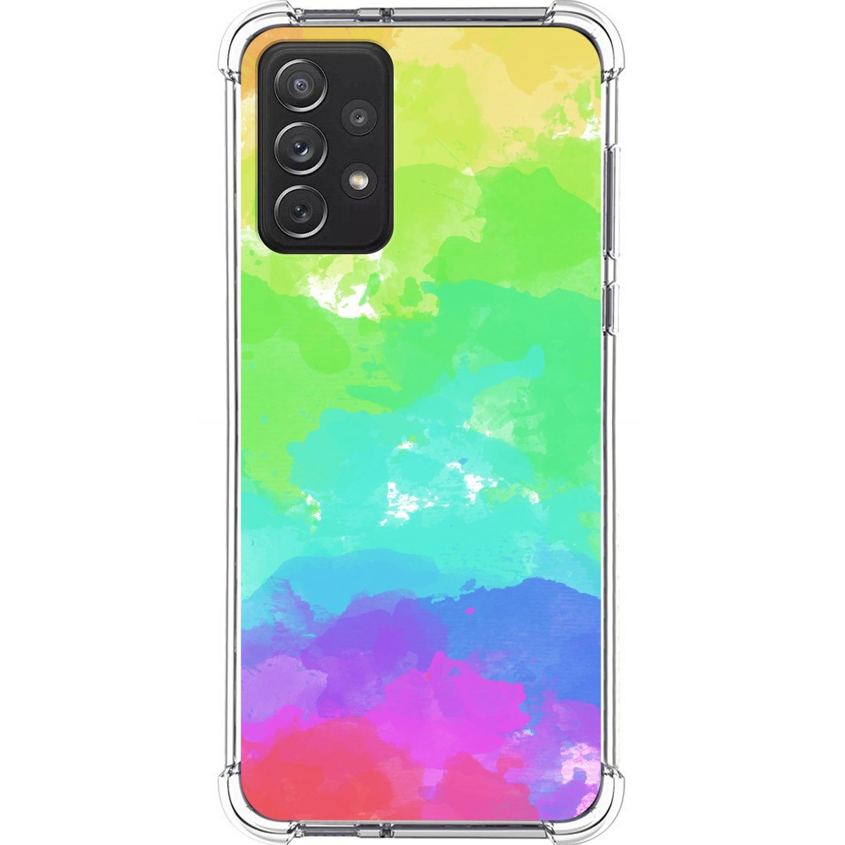 Funda Silicona Antigolpes para Samsung Galaxy A72 diseño Acuarela 03 Dibujos