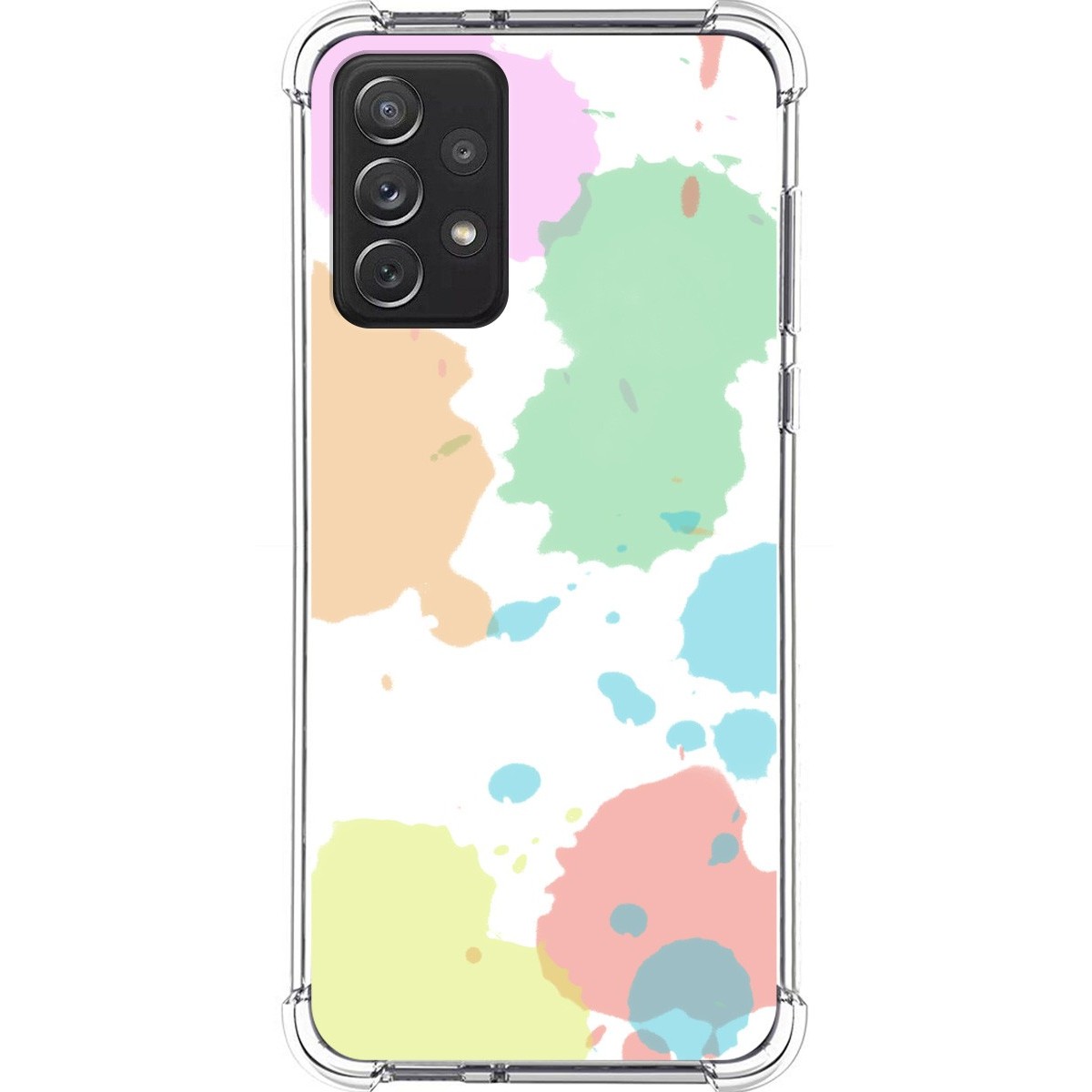 Funda Silicona Antigolpes para Samsung Galaxy A72 diseño Acuarela 05 Dibujos