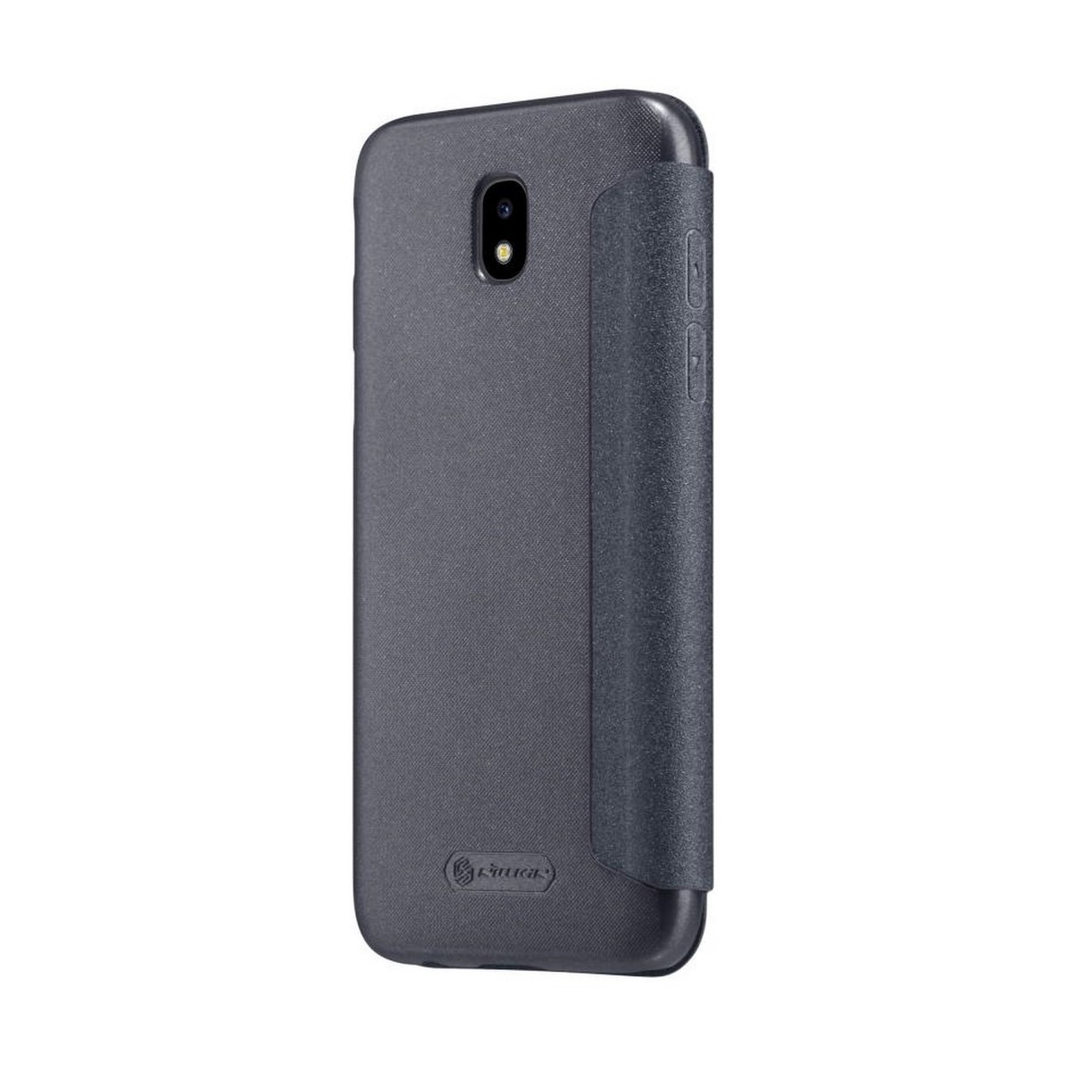 Funda Flip Negra Nillkin Modelo Sparkle para Samsung Galaxy J7 (2017)