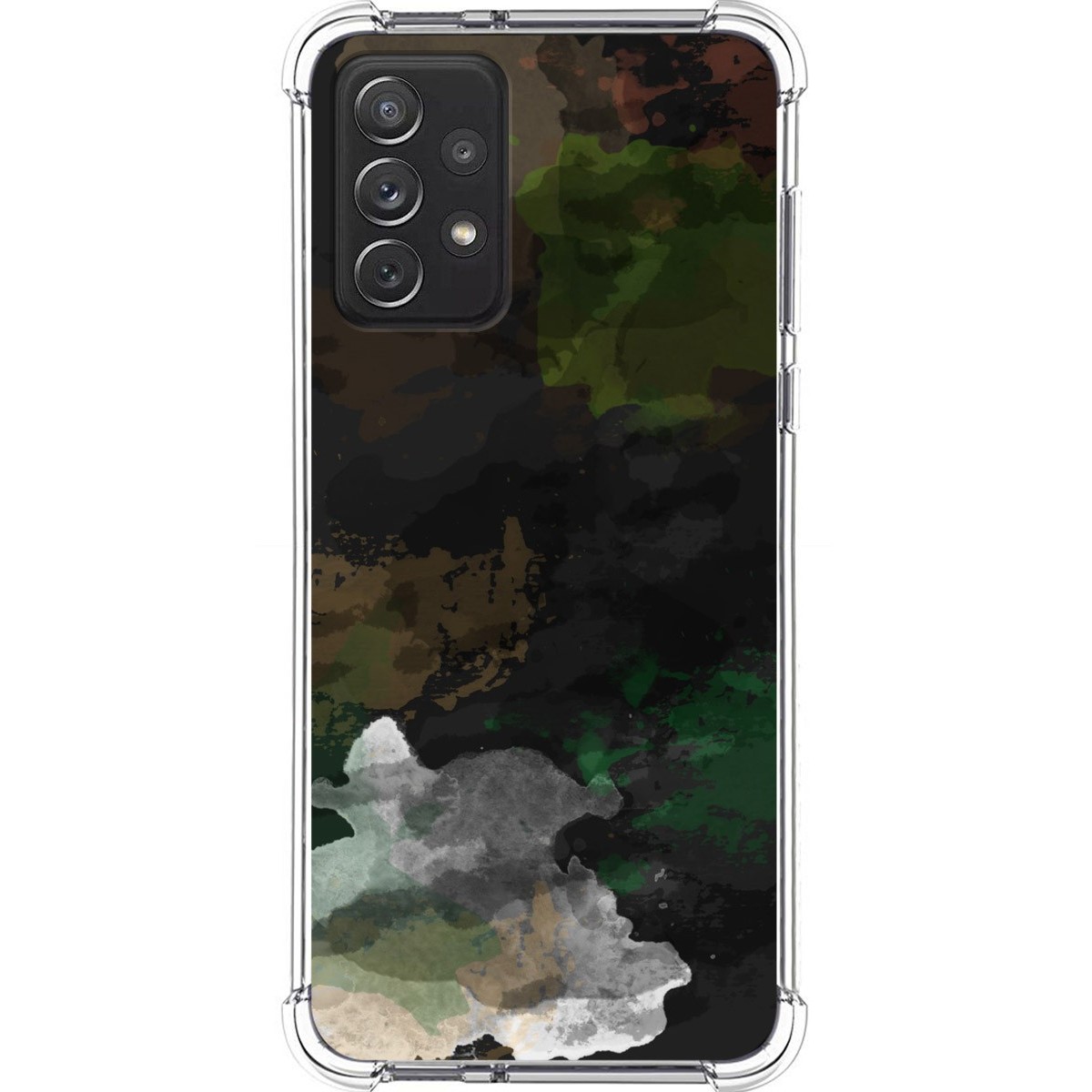 Funda Silicona Antigolpes para Samsung Galaxy A72 diseño Acuarela 12 Dibujos