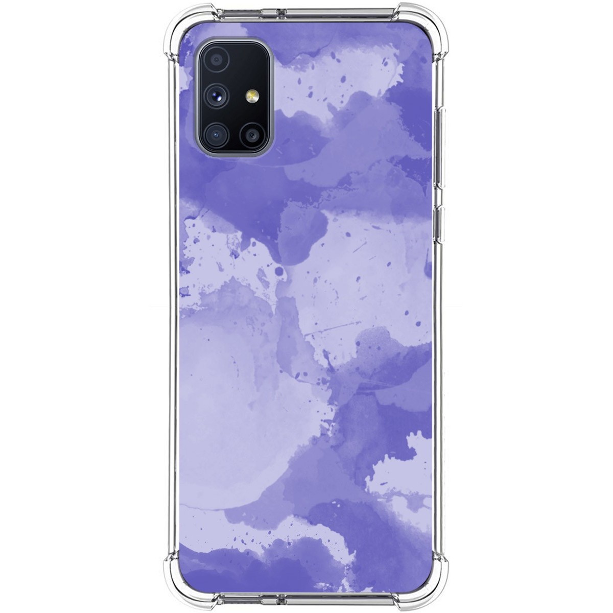 Funda Silicona Antigolpes para Samsung Galaxy M51 diseño Acuarela 01 Dibujos