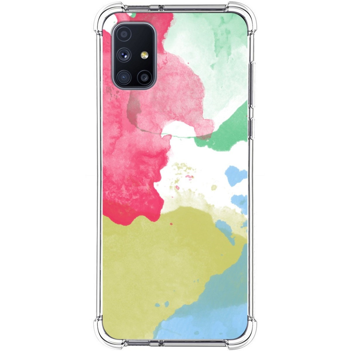 Funda Silicona Antigolpes para Samsung Galaxy M51 diseño Acuarela 02 Dibujos