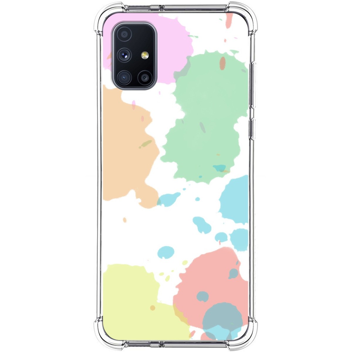Funda Silicona Antigolpes para Samsung Galaxy M51 diseño Acuarela 05 Dibujos