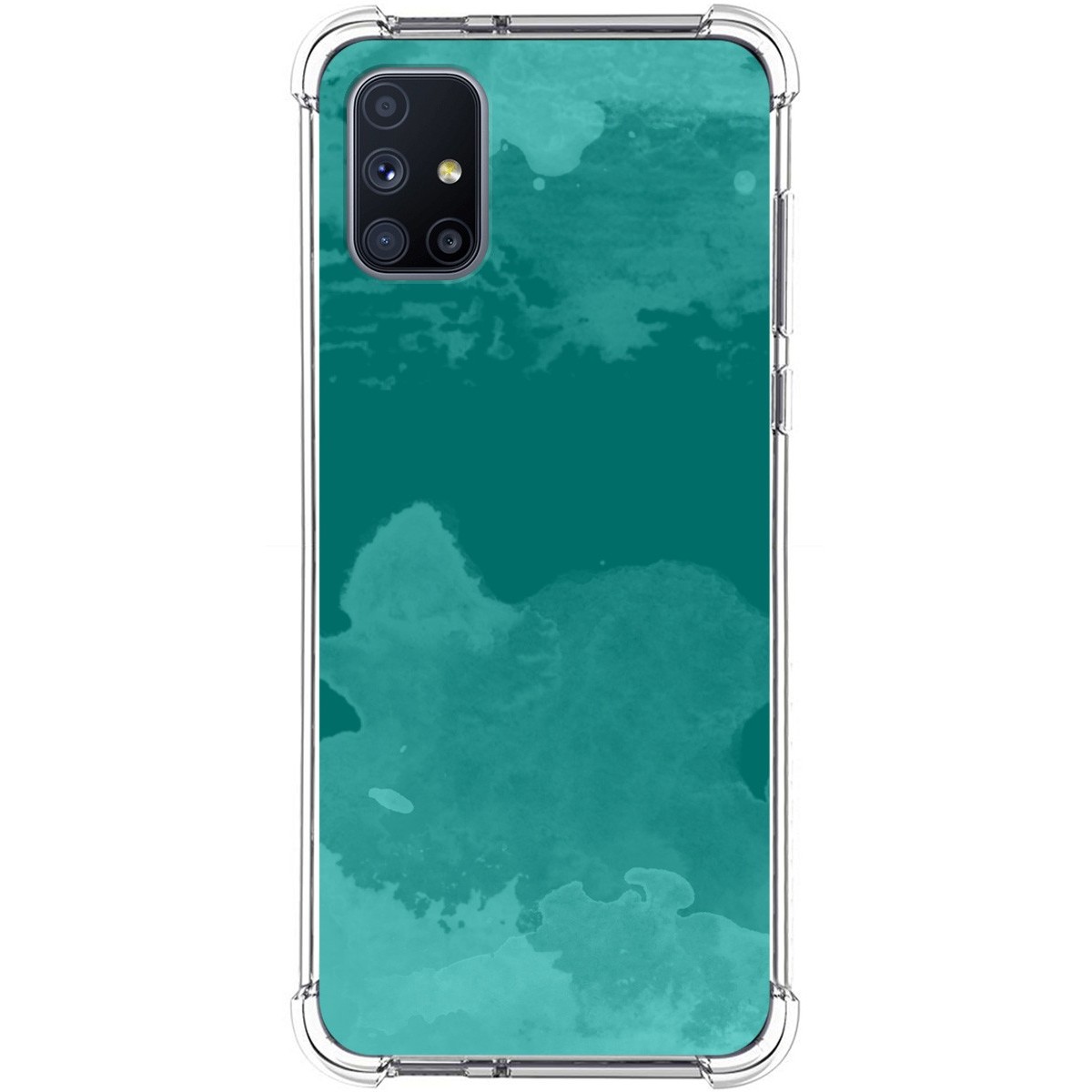 Funda Silicona Antigolpes para Samsung Galaxy M51 diseño Acuarela 06 Dibujos