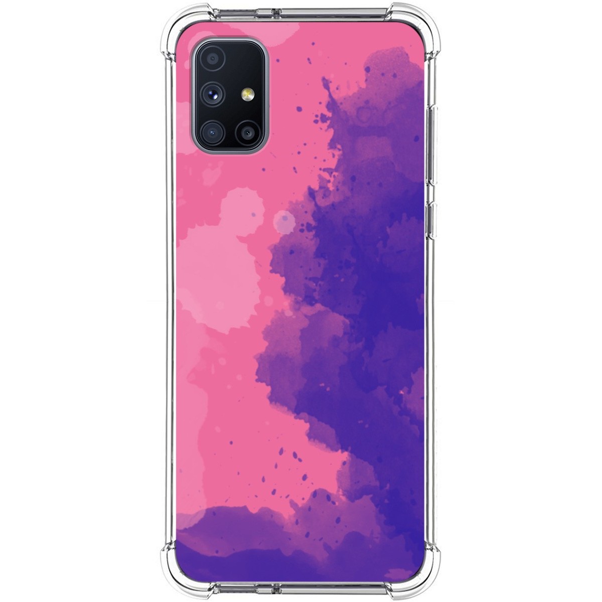 Funda Silicona Antigolpes para Samsung Galaxy M51 diseño Acuarela 07 Dibujos