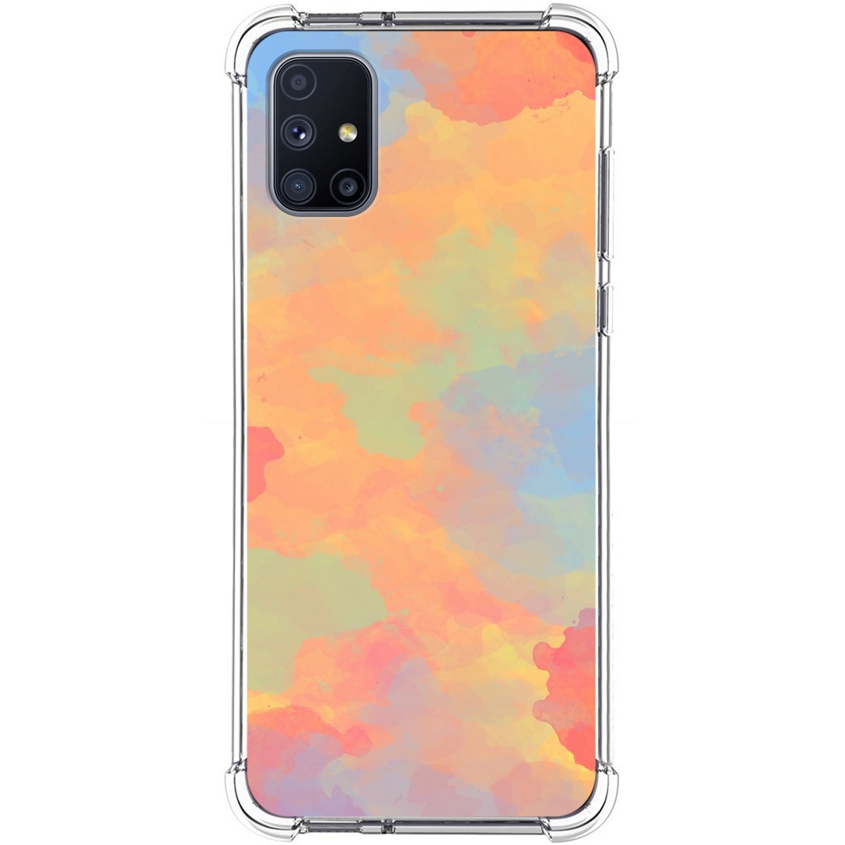 Funda Silicona Antigolpes para Samsung Galaxy M51 diseño Acuarela 08 Dibujos