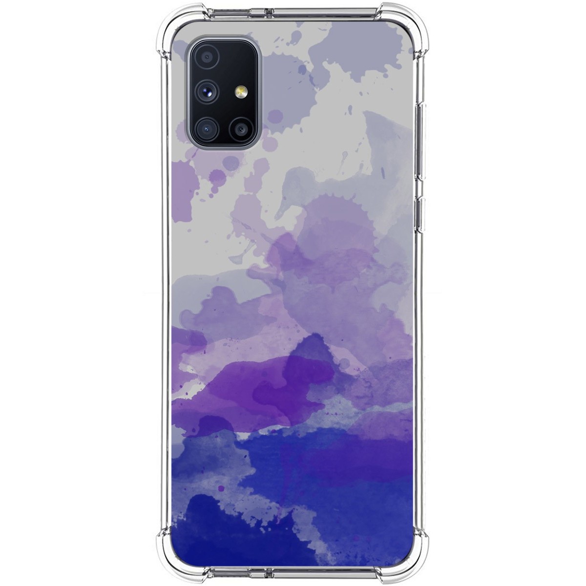 Funda Silicona Antigolpes para Samsung Galaxy M51 diseño Acuarela 09 Dibujos