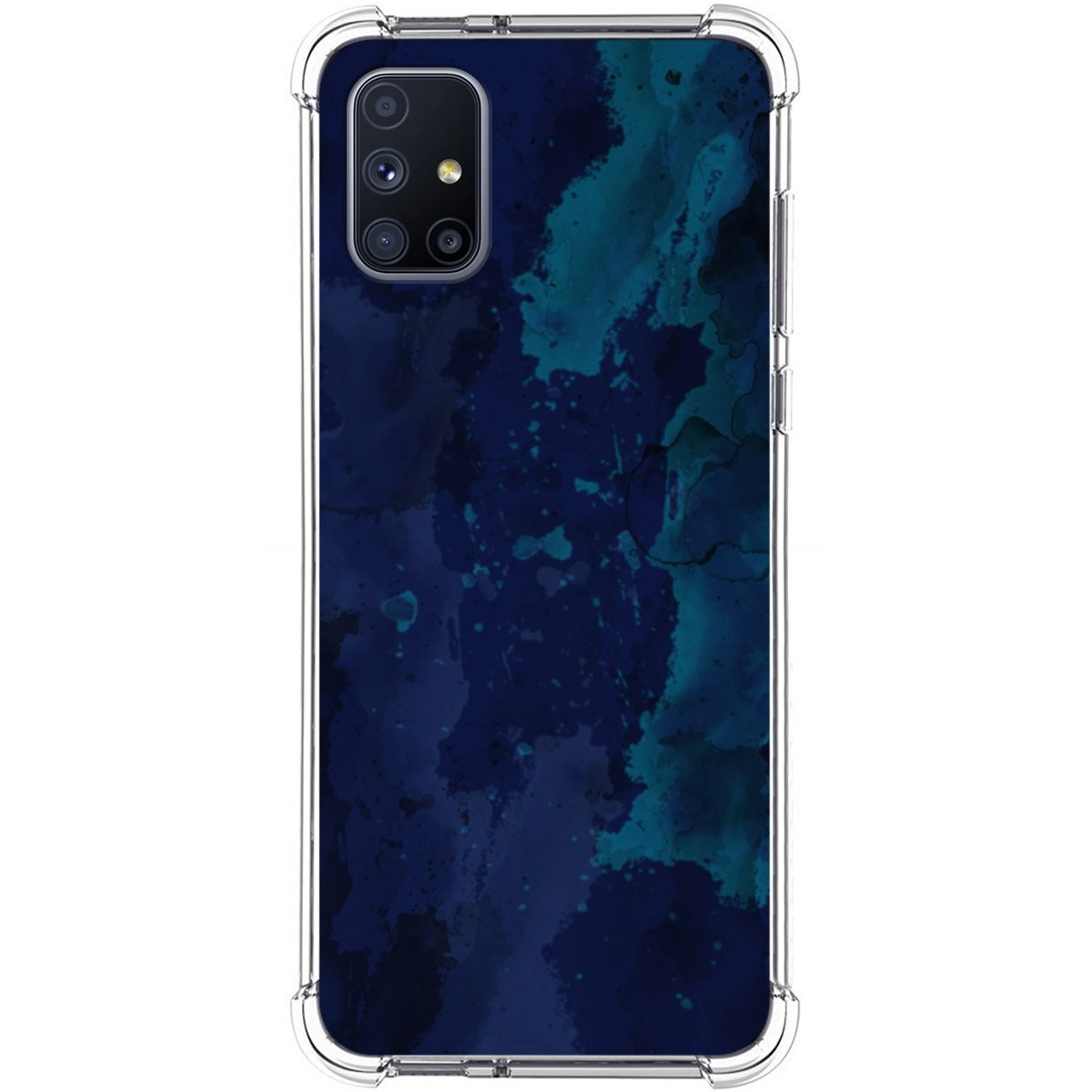 Funda Silicona Antigolpes para Samsung Galaxy M51 diseño Acuarela 13 Dibujos
