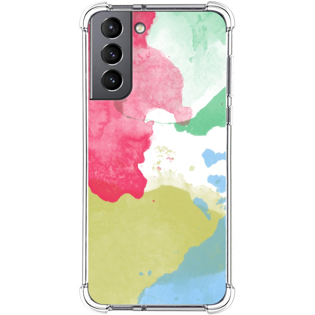 Funda Silicona Antigolpes para Samsung Galaxy S21 5G diseño Acuarela 02 Dibujos