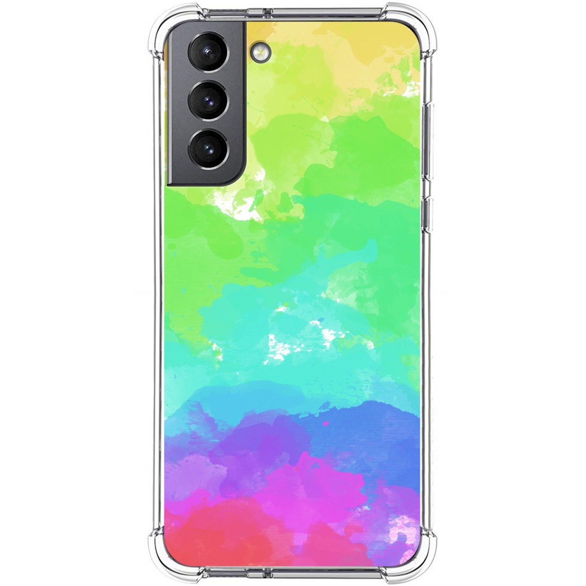 Funda Silicona Antigolpes para Samsung Galaxy S21 5G diseño Acuarela 03 Dibujos
