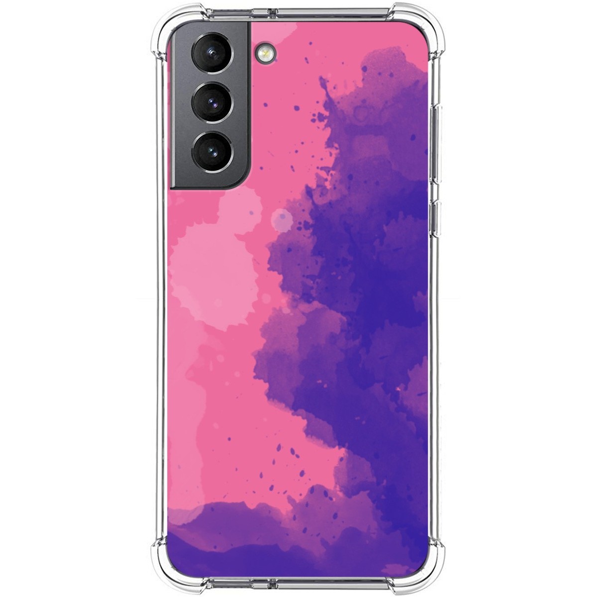 Funda Silicona Antigolpes para Samsung Galaxy S21 5G diseño Acuarela 07 Dibujos