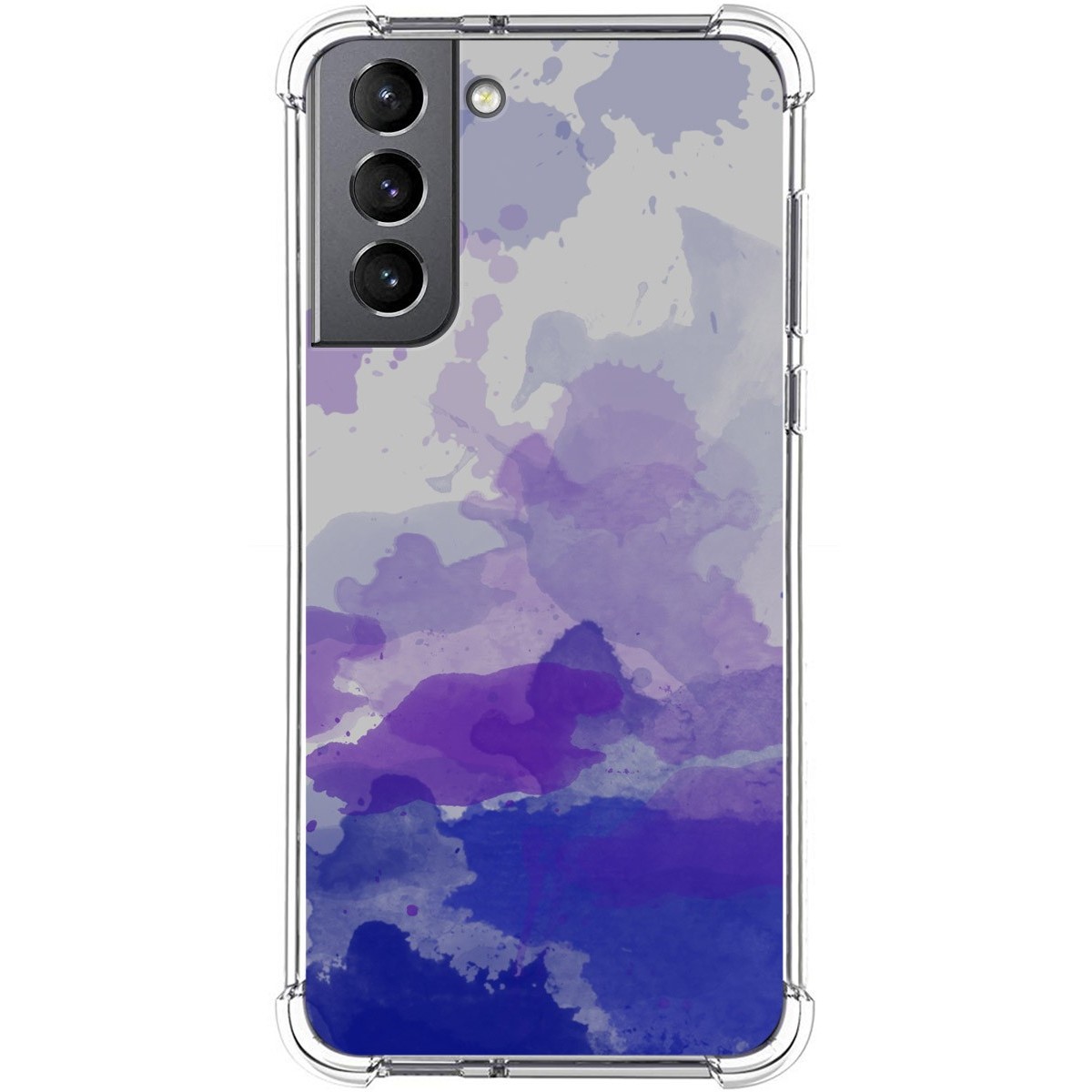 Funda Silicona Antigolpes para Samsung Galaxy S21 5G diseño Acuarela 09 Dibujos