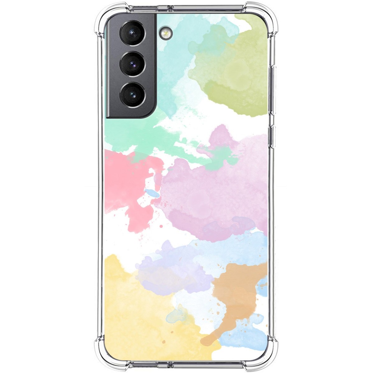 Funda Silicona Antigolpes para Samsung Galaxy S21 5G diseño Acuarela 11 Dibujos