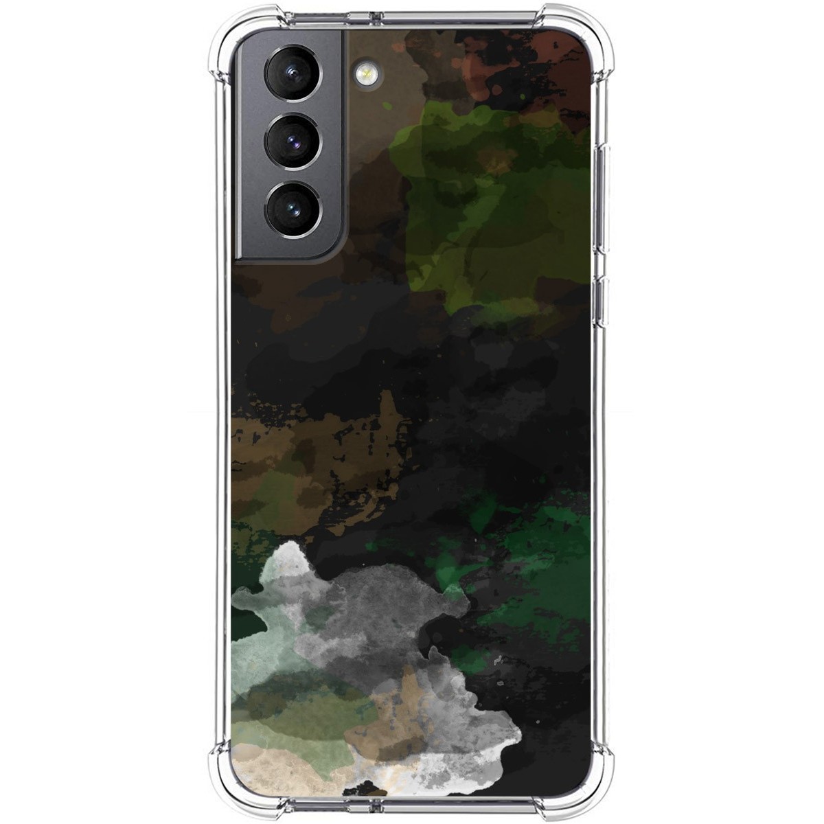 Funda Silicona Antigolpes para Samsung Galaxy S21 5G diseño Acuarela 12 Dibujos