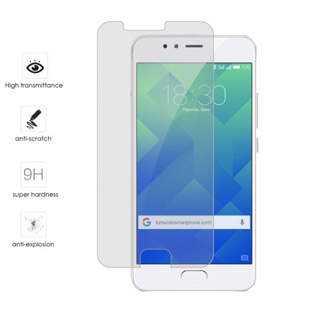 Protector Cristal Templado para Meizu M5S Vidrio