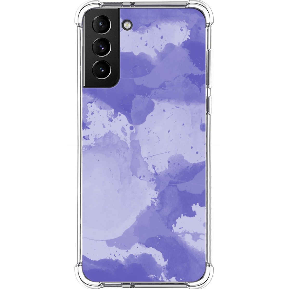 Funda Silicona Antigolpes para Samsung Galaxy S21+ Plus 5G diseño Acuarela 01 Dibujos