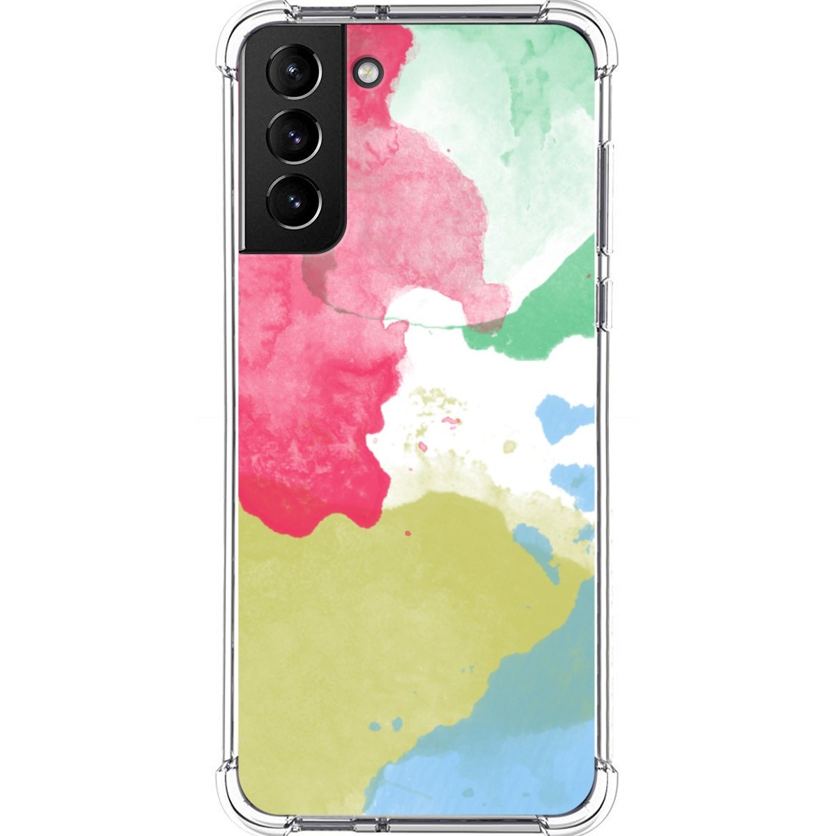 Funda Silicona Antigolpes para Samsung Galaxy S21+ Plus 5G diseño Acuarela 02 Dibujos