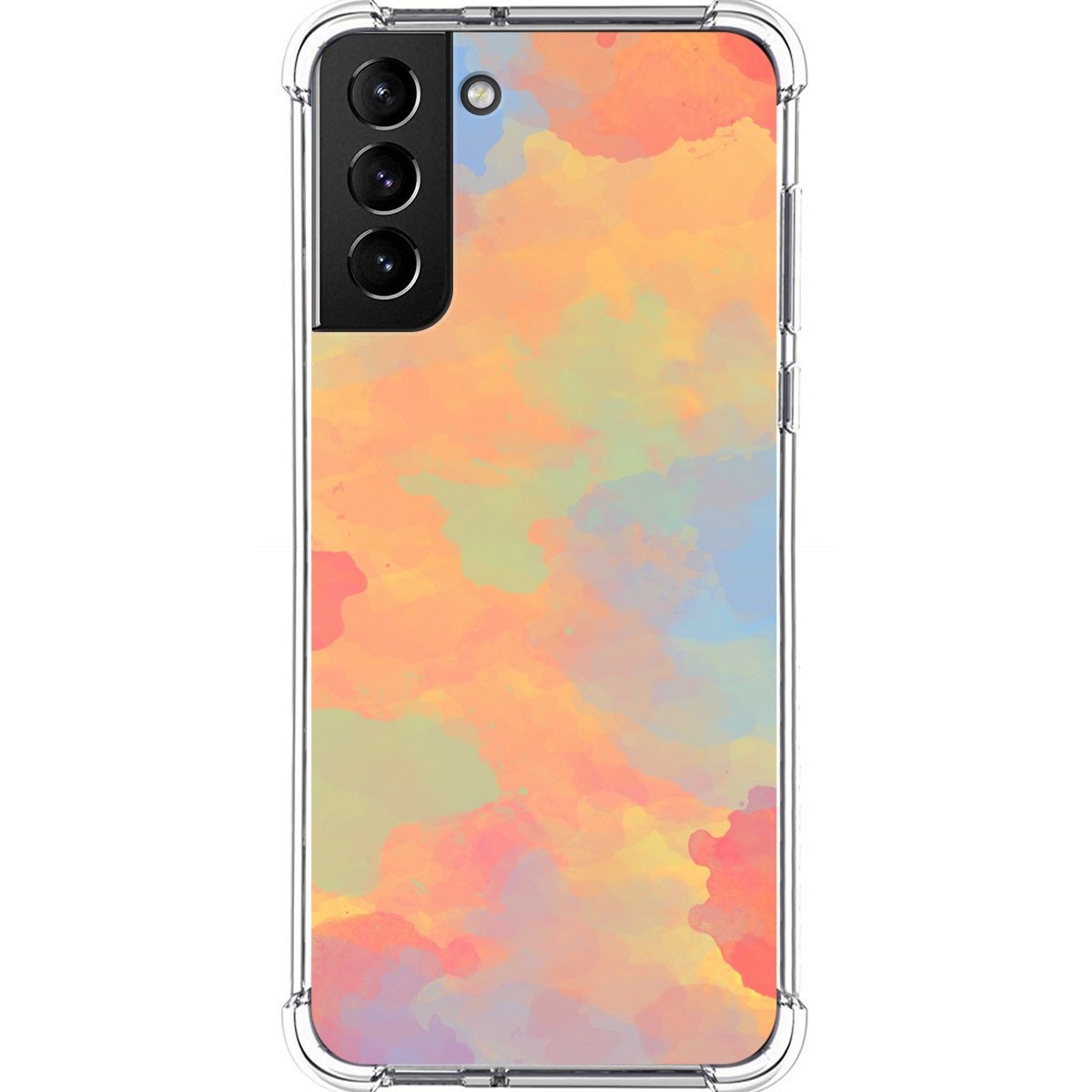 Funda Silicona Antigolpes para Samsung Galaxy S21+ Plus 5G diseño Acuarela 08 Dibujos