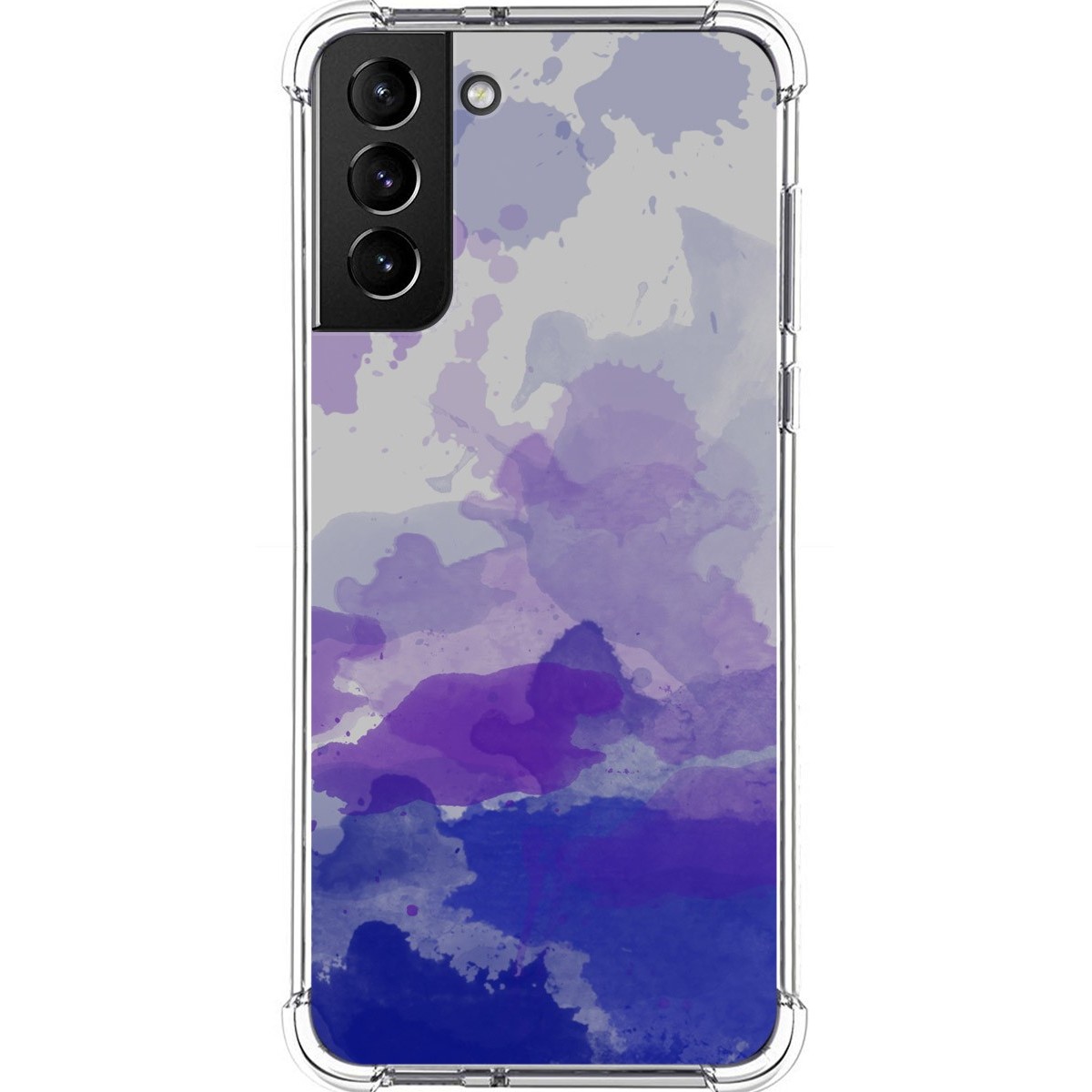 Funda Silicona Antigolpes para Samsung Galaxy S21+ Plus 5G diseño Acuarela 09 Dibujos
