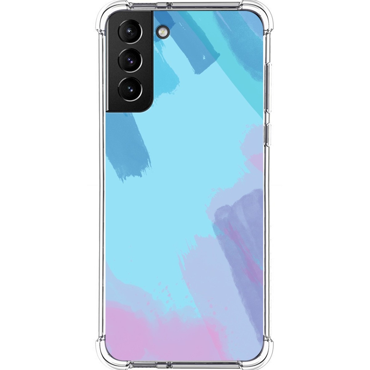 Funda Silicona Antigolpes para Samsung Galaxy S21+ Plus 5G diseño Acuarela 10 Dibujos