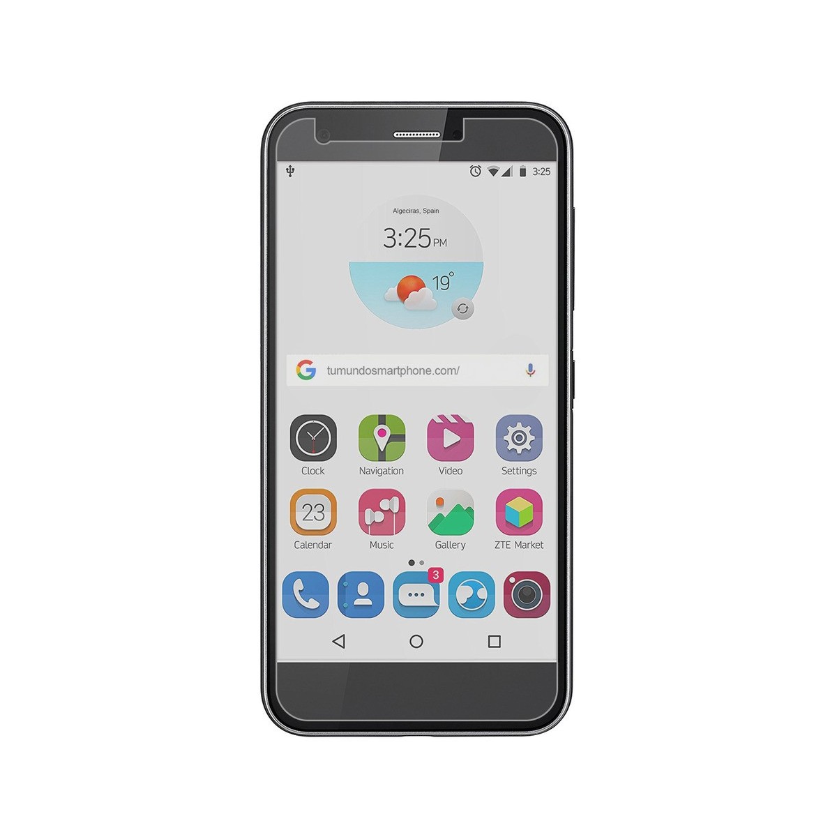 Protector Cristal Templado para Zte Blade A512 Vidrio