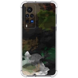 Funda Silicona Antigolpes para Vivo X60 Pro 5G diseño Acuarela 12 Dibujos