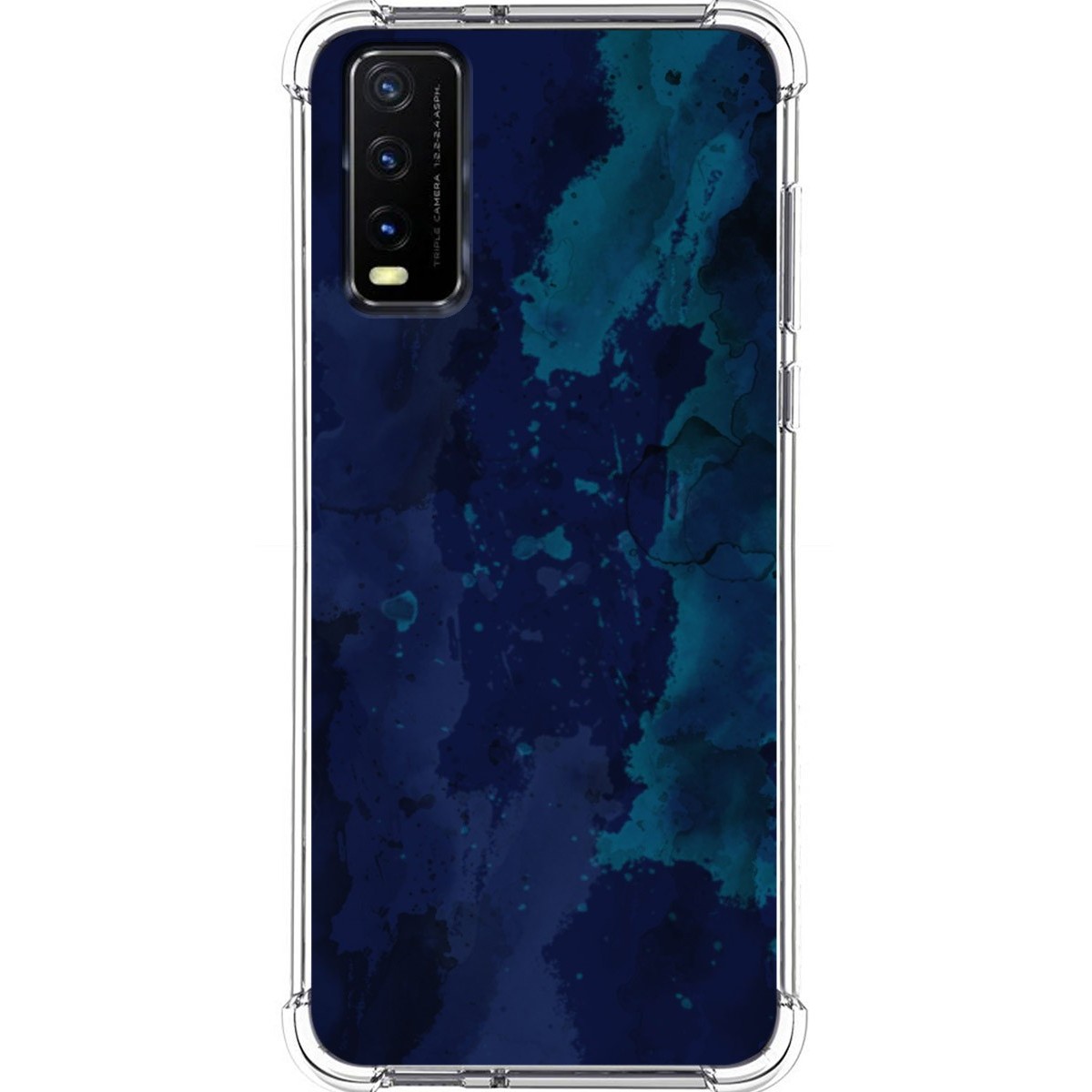 Funda Silicona Antigolpes para Vivo Y20s / Y11s diseño Acuarela 13 Dibujos