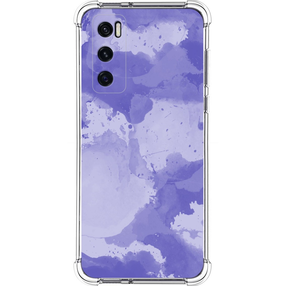 Funda Silicona Antigolpes para Vivo Y70 diseño Acuarela 01 Dibujos