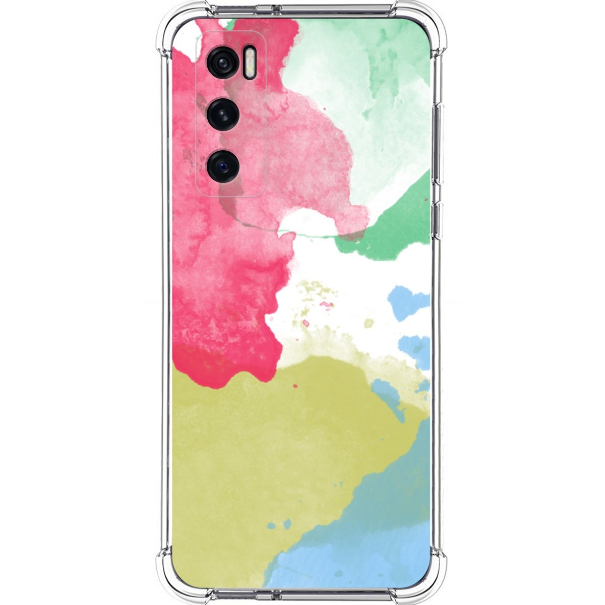 Funda Silicona Antigolpes para Vivo Y70 diseño Acuarela 02 Dibujos
