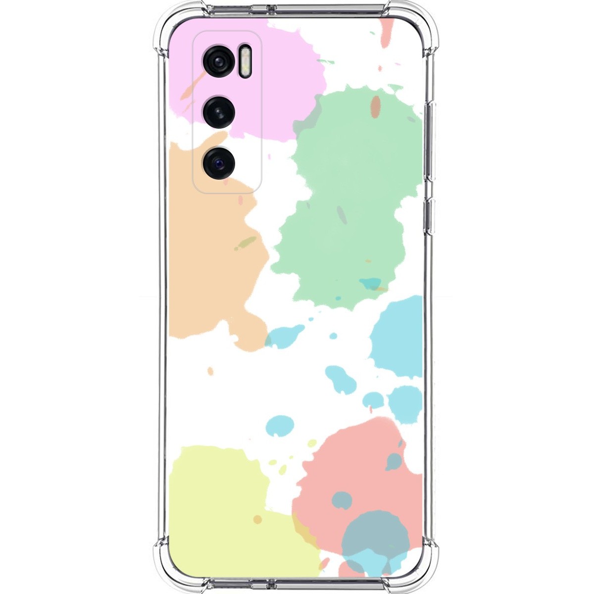 Funda Silicona Antigolpes para Vivo Y70 diseño Acuarela 05 Dibujos