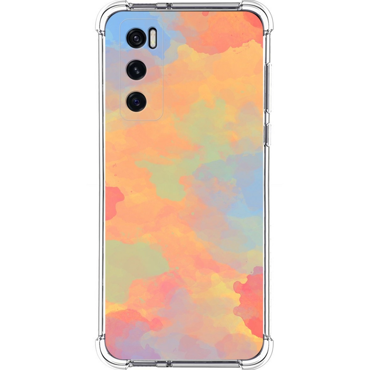Funda Silicona Antigolpes para Vivo Y70 diseño Acuarela 08 Dibujos