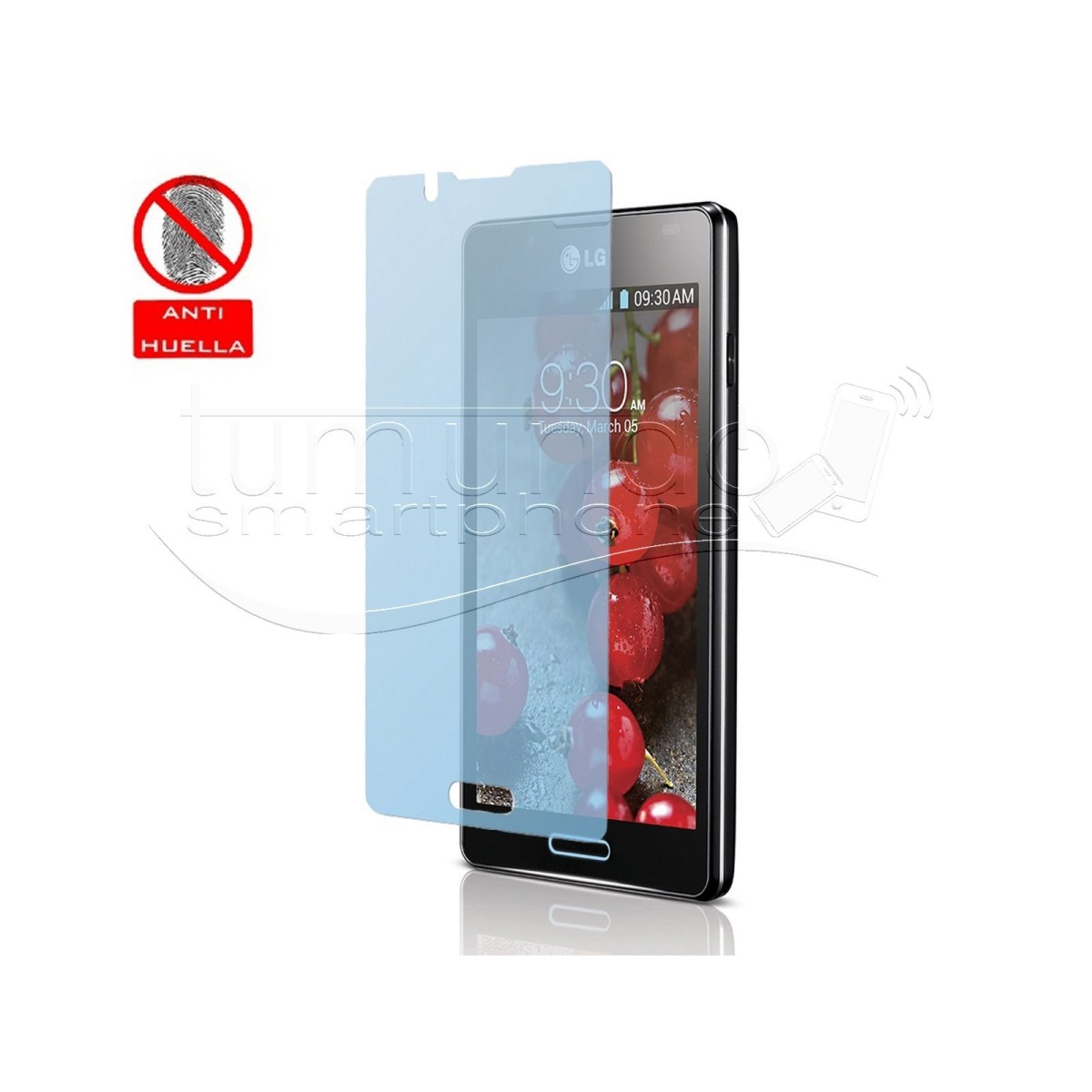 3 X Protector Pantalla Anti-Glare Lg Optimus L7 II P710