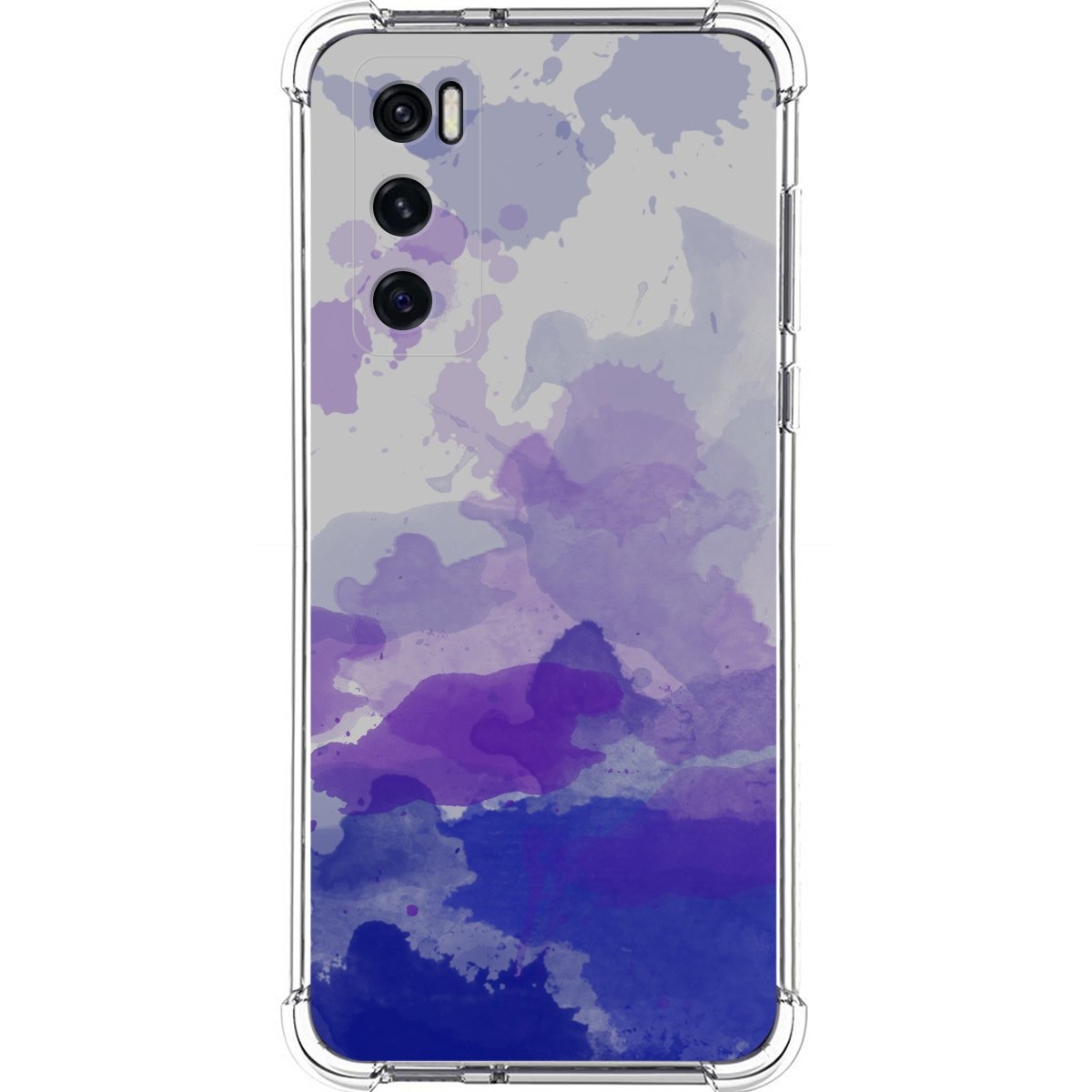 Funda Silicona Antigolpes para Vivo Y70 diseño Acuarela 09 Dibujos